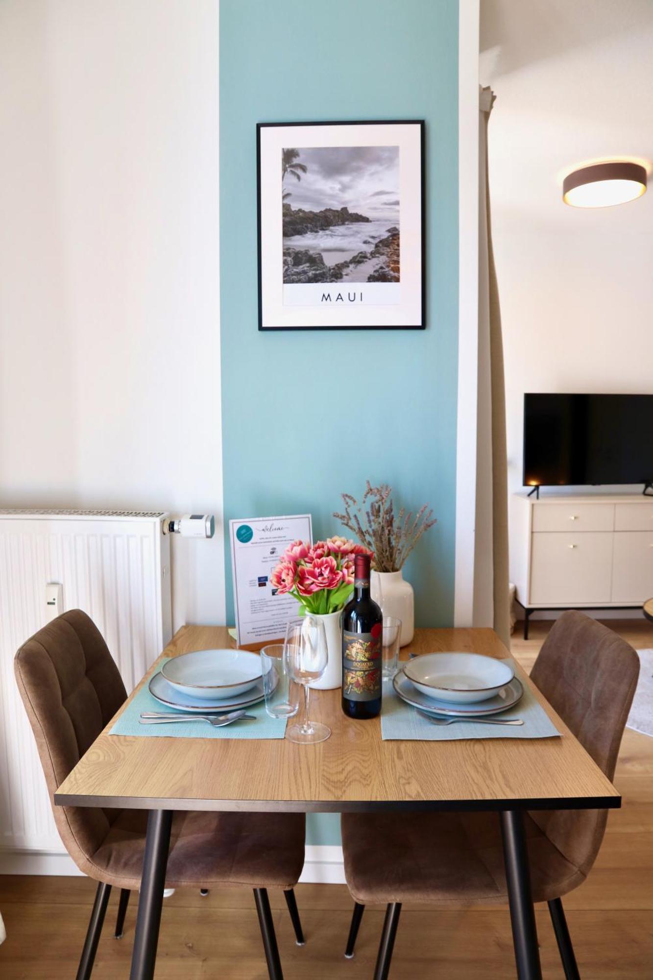 Gemuetliches 1R Apartment Mit Balkon, Parking, Tv Streaming マクデブルク エクステリア 写真